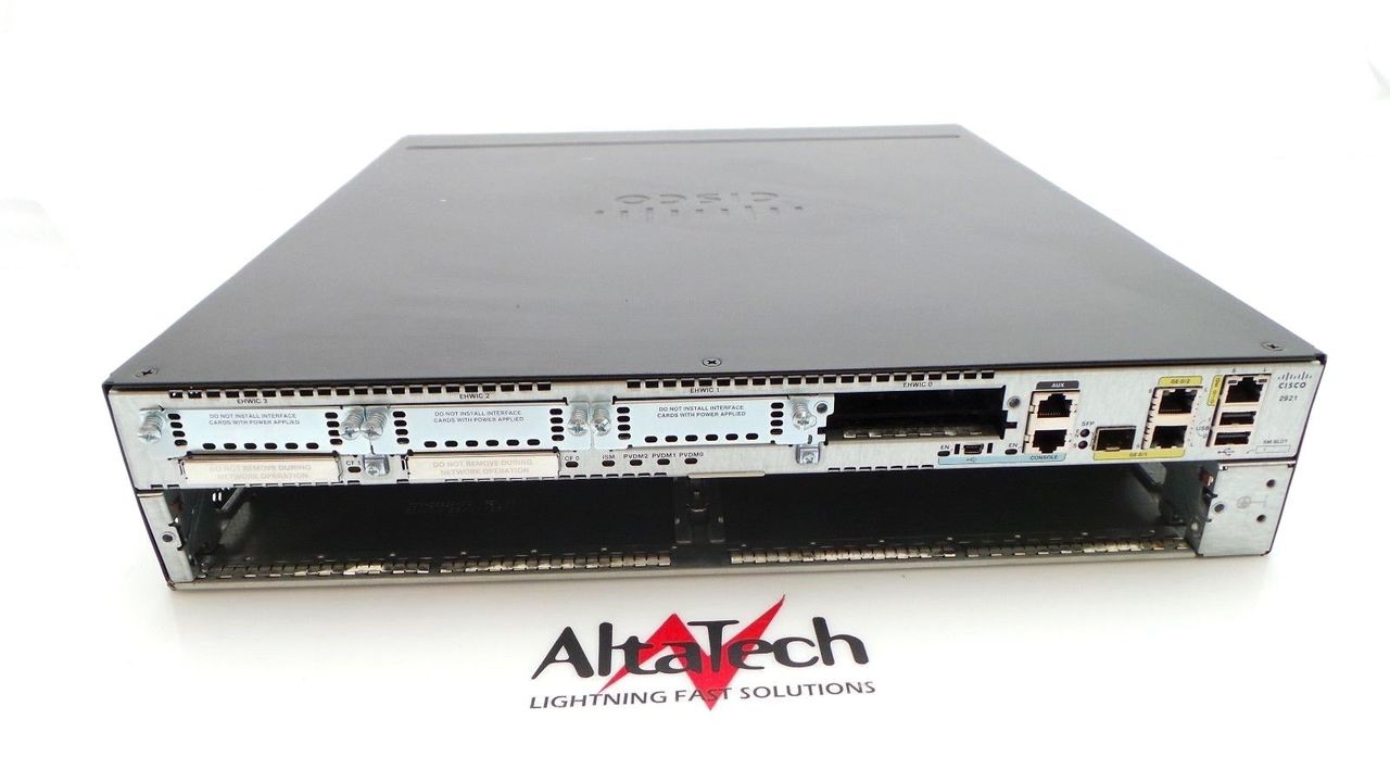 Cisco CISCO2921/K9 2900 Series 3-Port Gigabit Wired Router