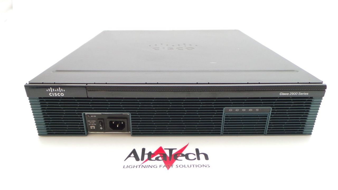 Cisco CISCO2921/K9 2900 Series 3-Port Gigabit Wired Router