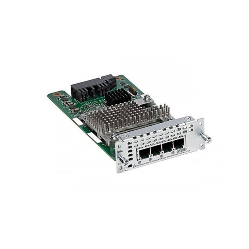 NIM-4FXS, Cisco NIM Series Network Interface Module, 4 FXS ports/FXS-E & DID support/For ISR4451-X