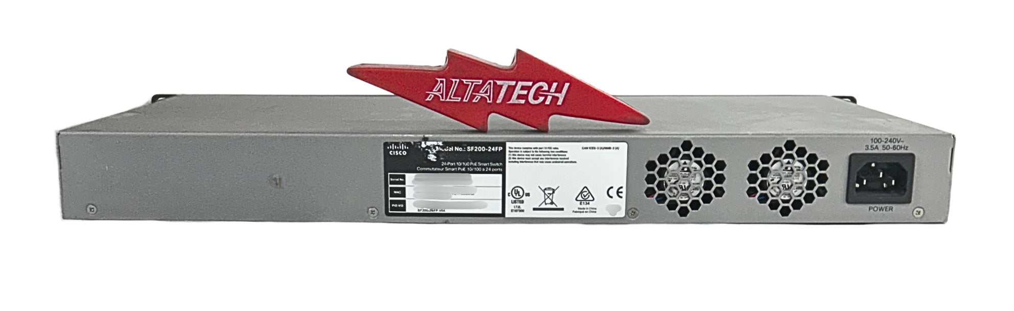 Cisco SF200-24FP-NA 24-Port 10/100 Smart Switch POE 180W