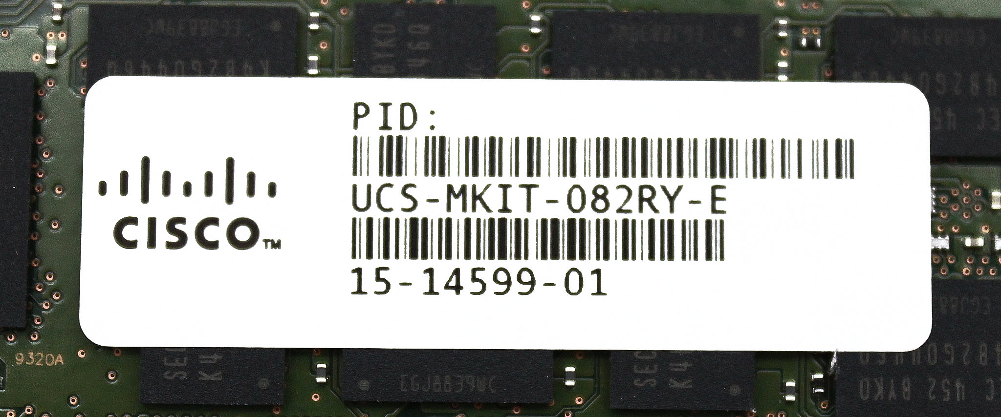 Cisco UCS-MKIT-082RY-E 16GB Kit (2x8GB) PC3-12800 DDR3-1600