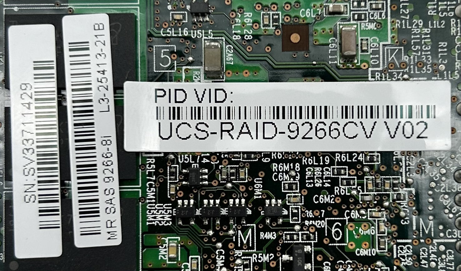 Cisco UCS-RAID-9266CV 9266-8I RAID Controller w/ Battery