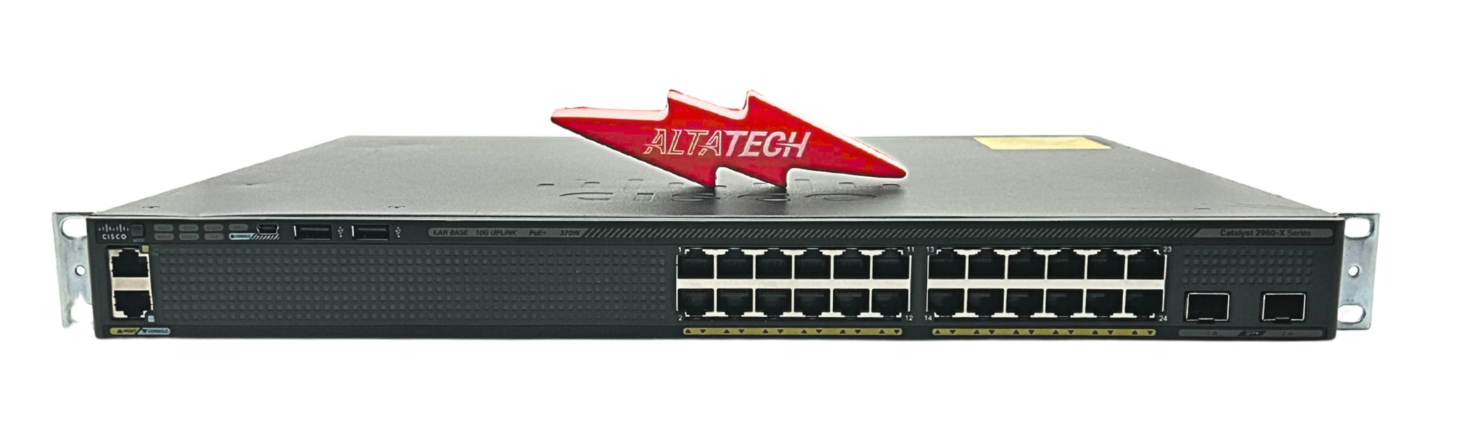 Cisco WS-C2960X-24PD-L C2960X 24 GIGE POE 2X10G SFP+ 370W