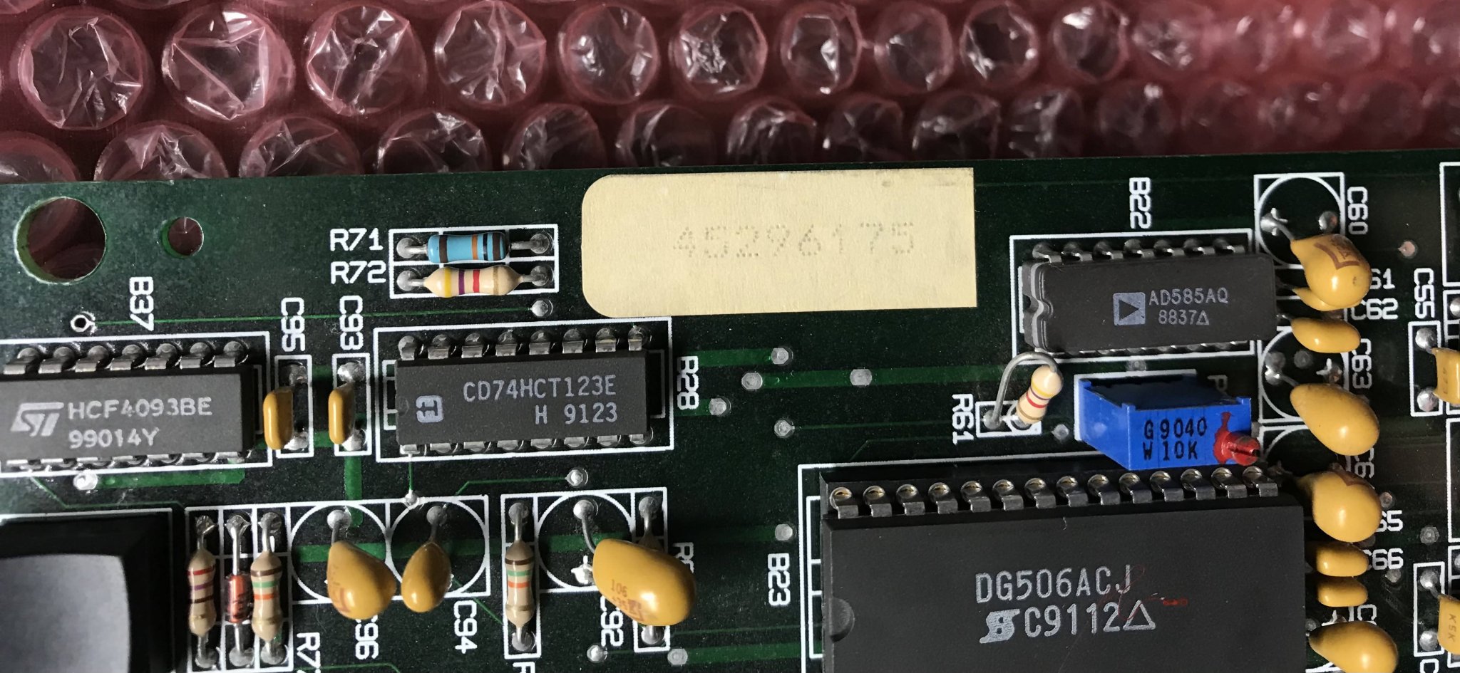 Collimator Control Board (45296175/2204676 GE