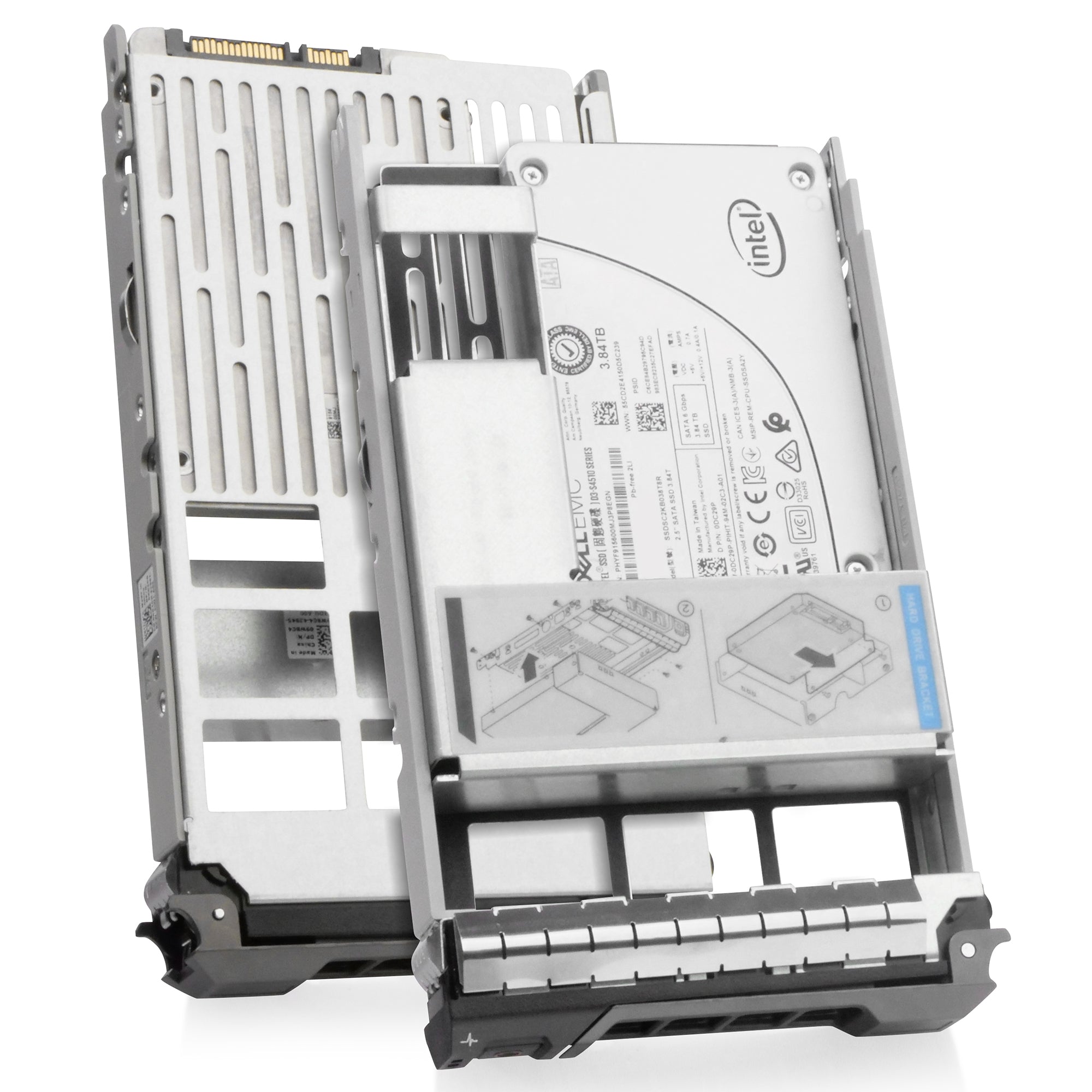 Dell G13 0DC29P 3.84TB SATA 6Gb/s 3D TLC Hybrid 3.5in Refurbished SSD