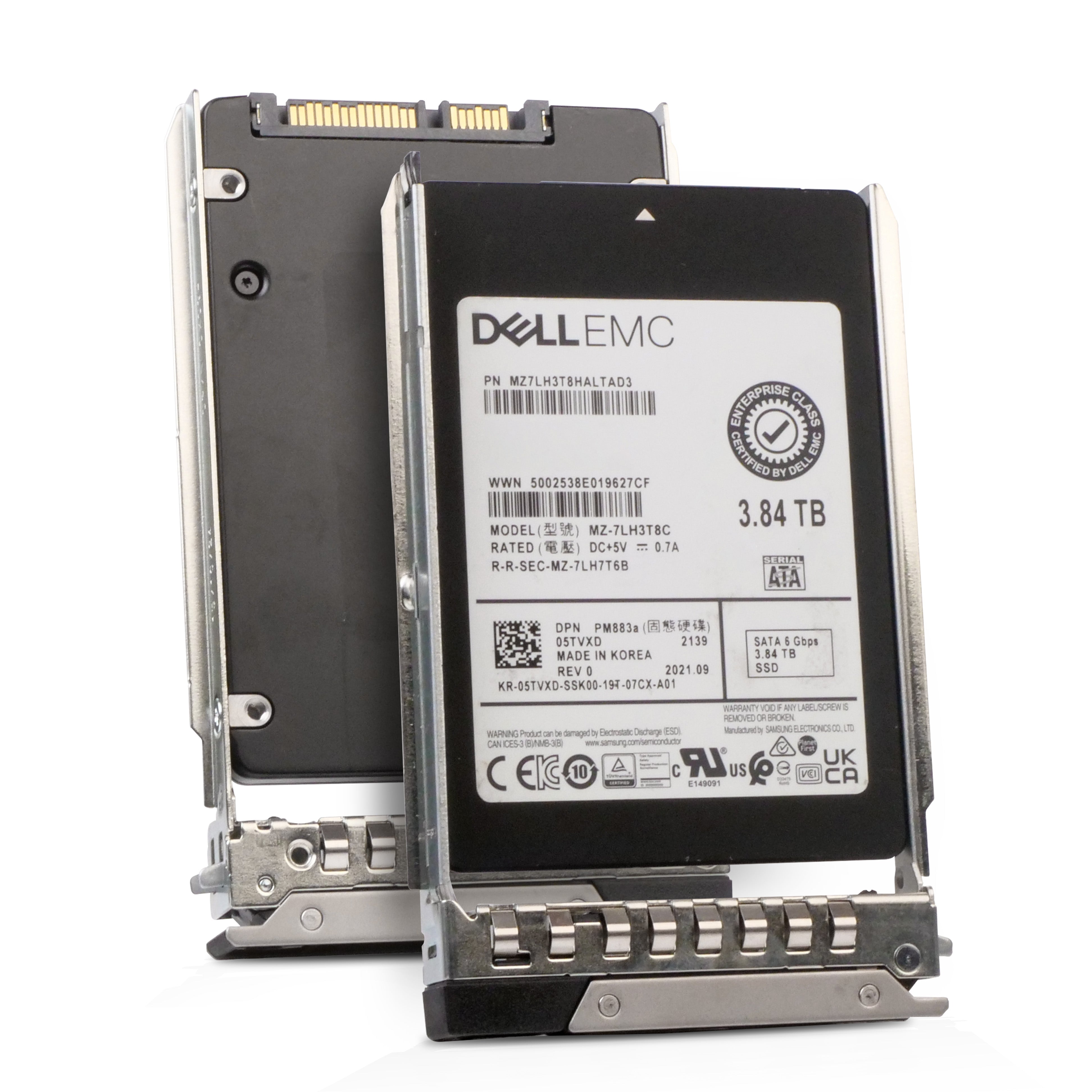 Dell G14 CHF46 3.84TB 1 DWPD SATA 6Gb/s 3D TLC 2.5in Refurbished SSD