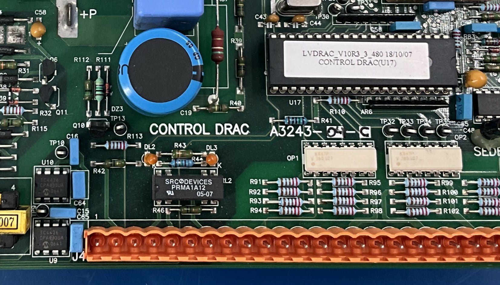 CONTROL DRAC BOARD (A3243-04-C) GE