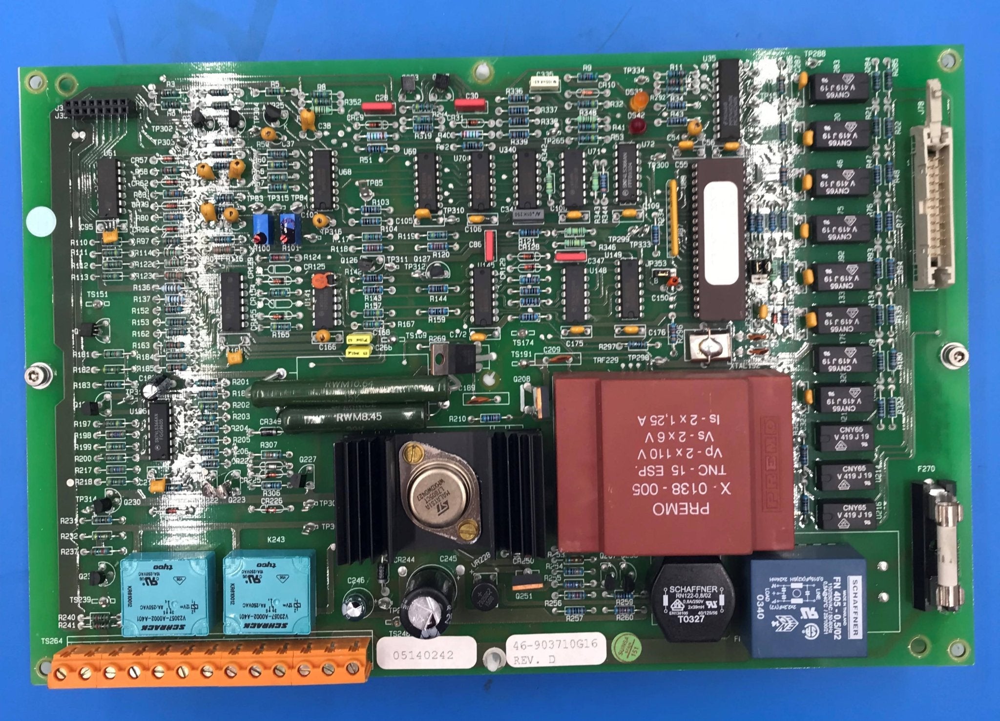 Control Module W/TIRC Brake Board (46-903710G16RevD/46-903708G10Rev004) GE