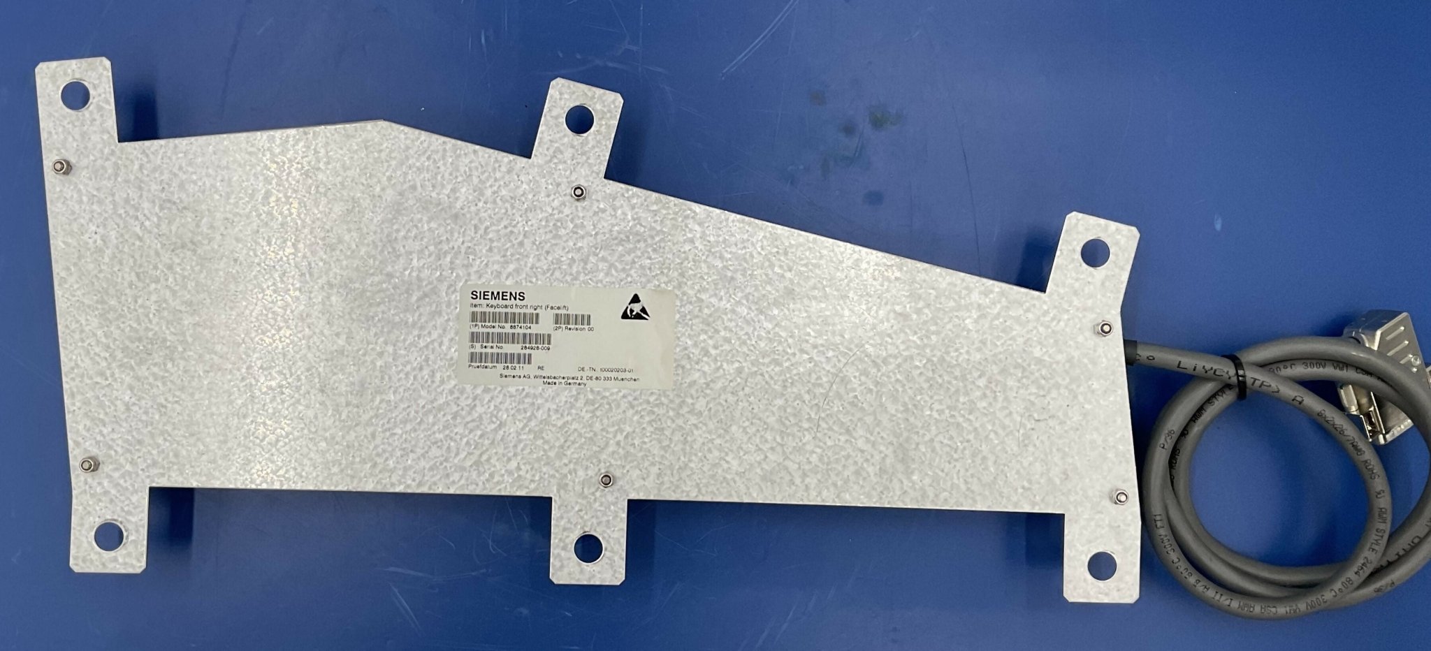 CONTROL PANEL FRONT RIGHT FACELIFT (08874104/8874104 SIEMENS