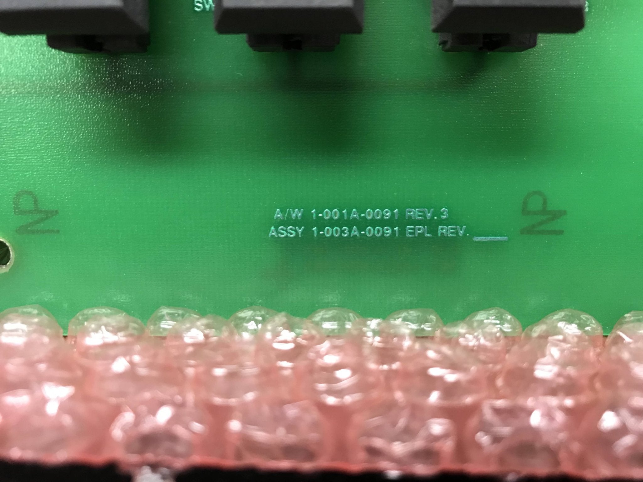 Control Panel Keypad (1-003A-0091-REV 4 Hologic