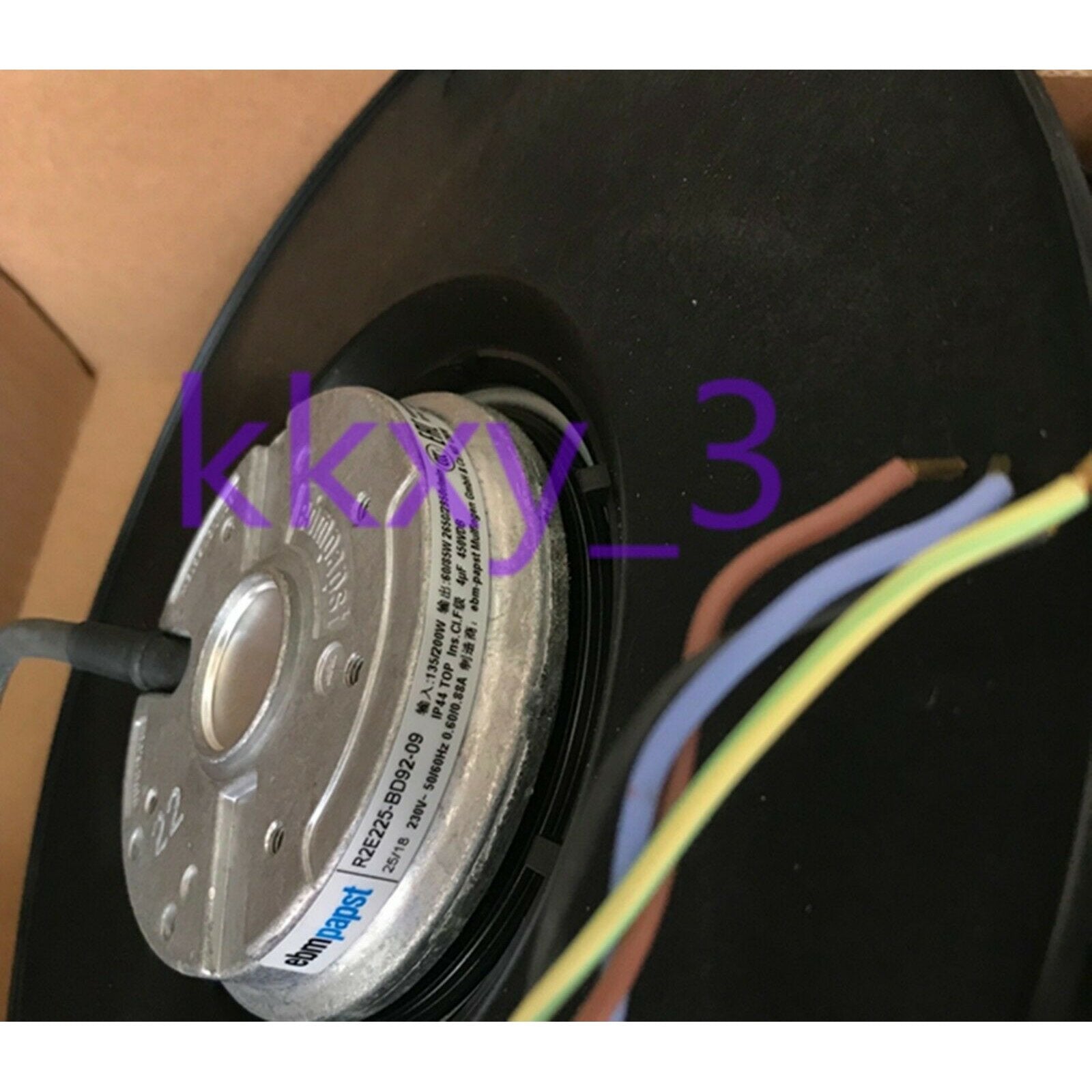Cooler ebmpapst R2E225-BD92-09 M2E068-DF Centrifugal fan 230V ABB Inverter fan