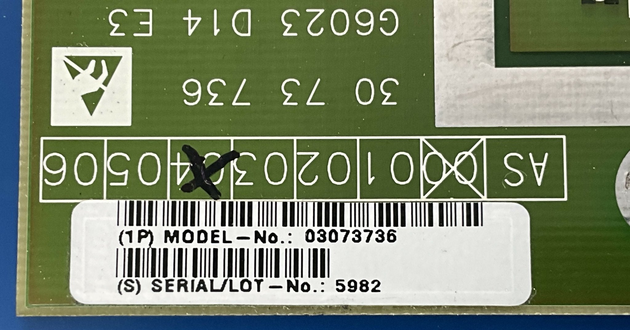 D14 CONTROL BOARD (3073736/03073736/5949509 SIEMENS