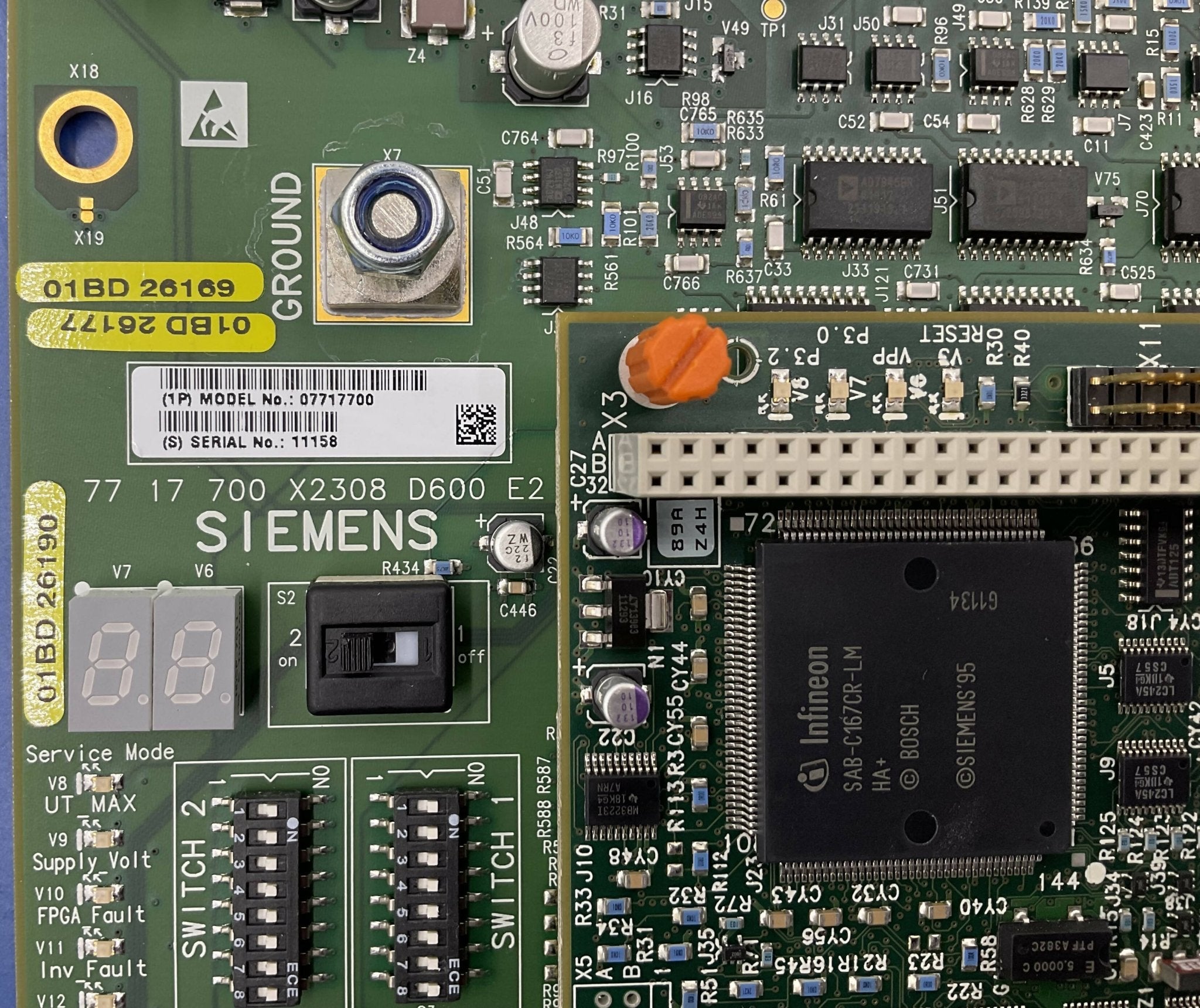 D600 BOARD (07717700/77177 SIEMENS