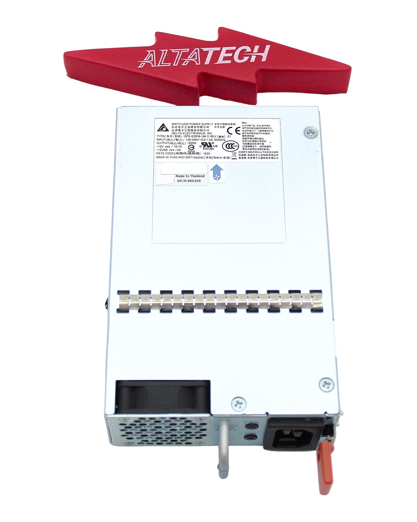 Dell 0X3X6 200W POWER SUPPLY S3048-ON REVERSE FLOW