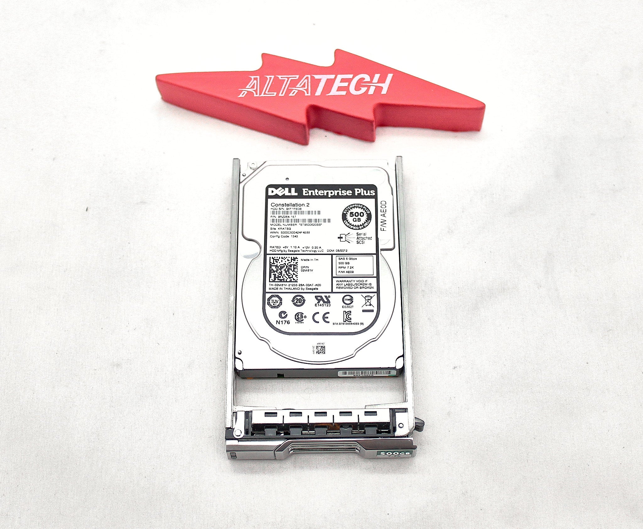 Dell 2M81V 500GB 7.2K SAS 2.5 6G EP+ ST9500620SS / 9RZ264-157 EQL