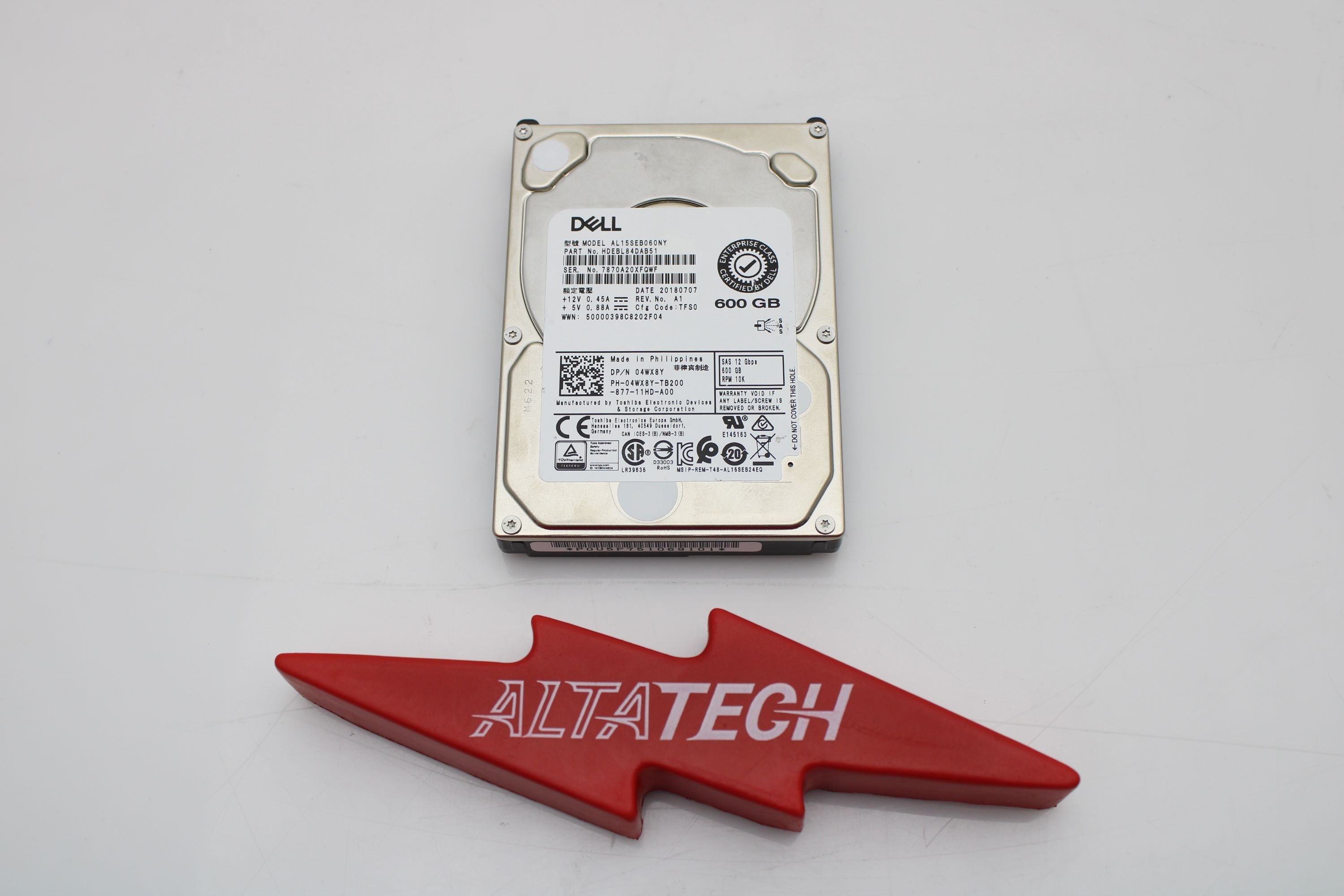 Dell 400-AJPS 600GB 10K SAS 2.5 12G HDD