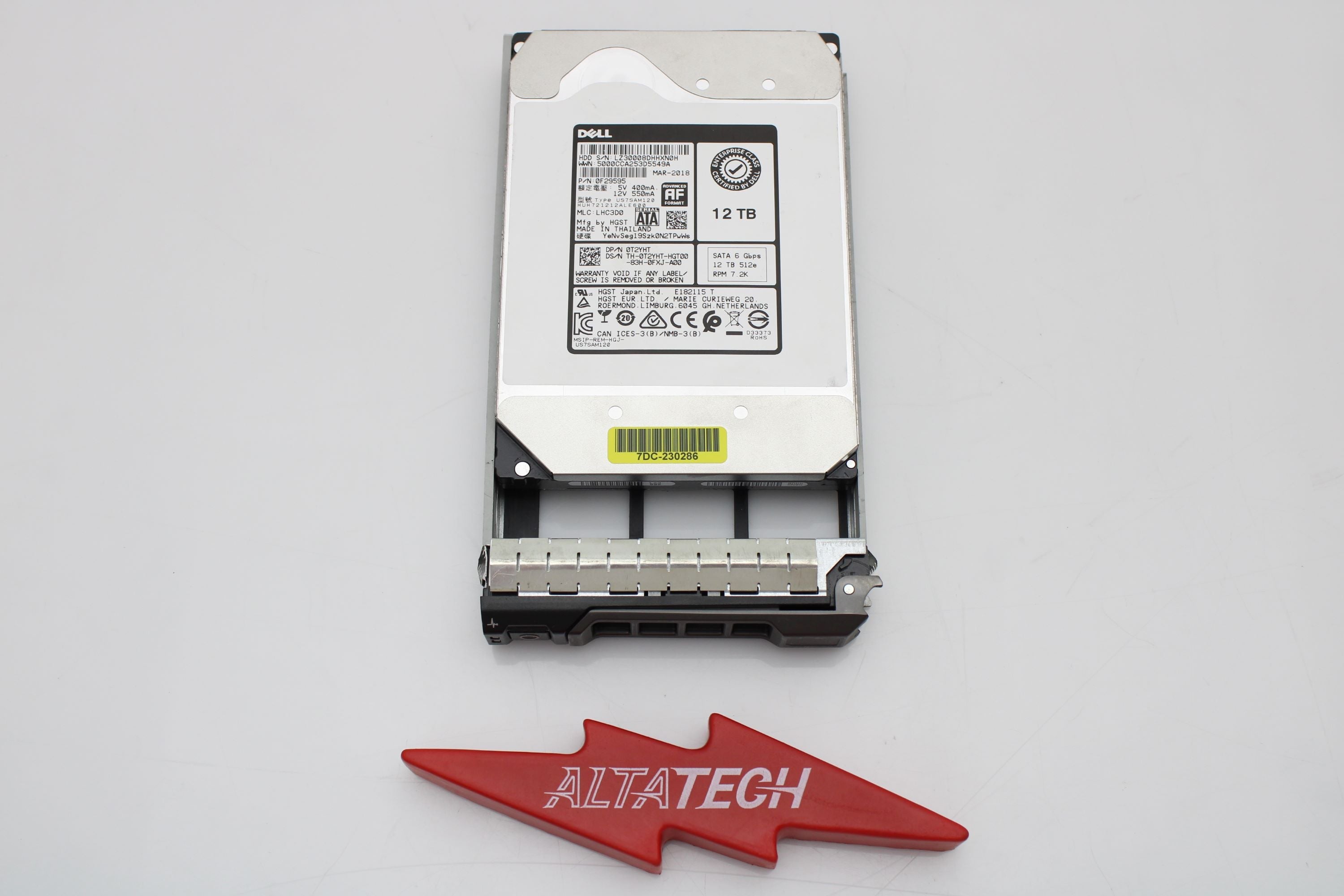 Dell 400-AWMU 12TB 7.2K SATA 3.5 6G