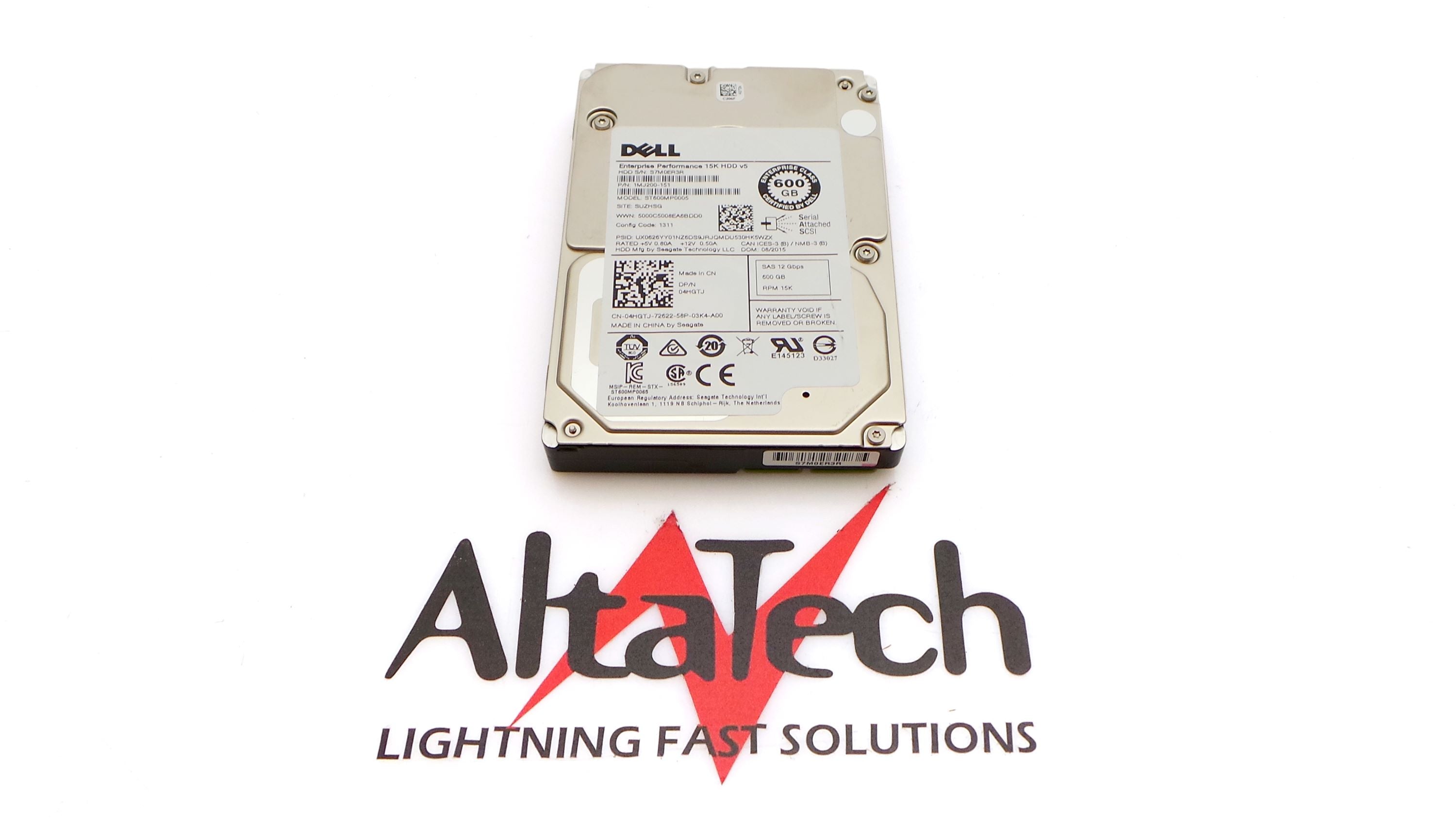 Dell 04HGTJ 600GB 15K SAS 2.5 12G