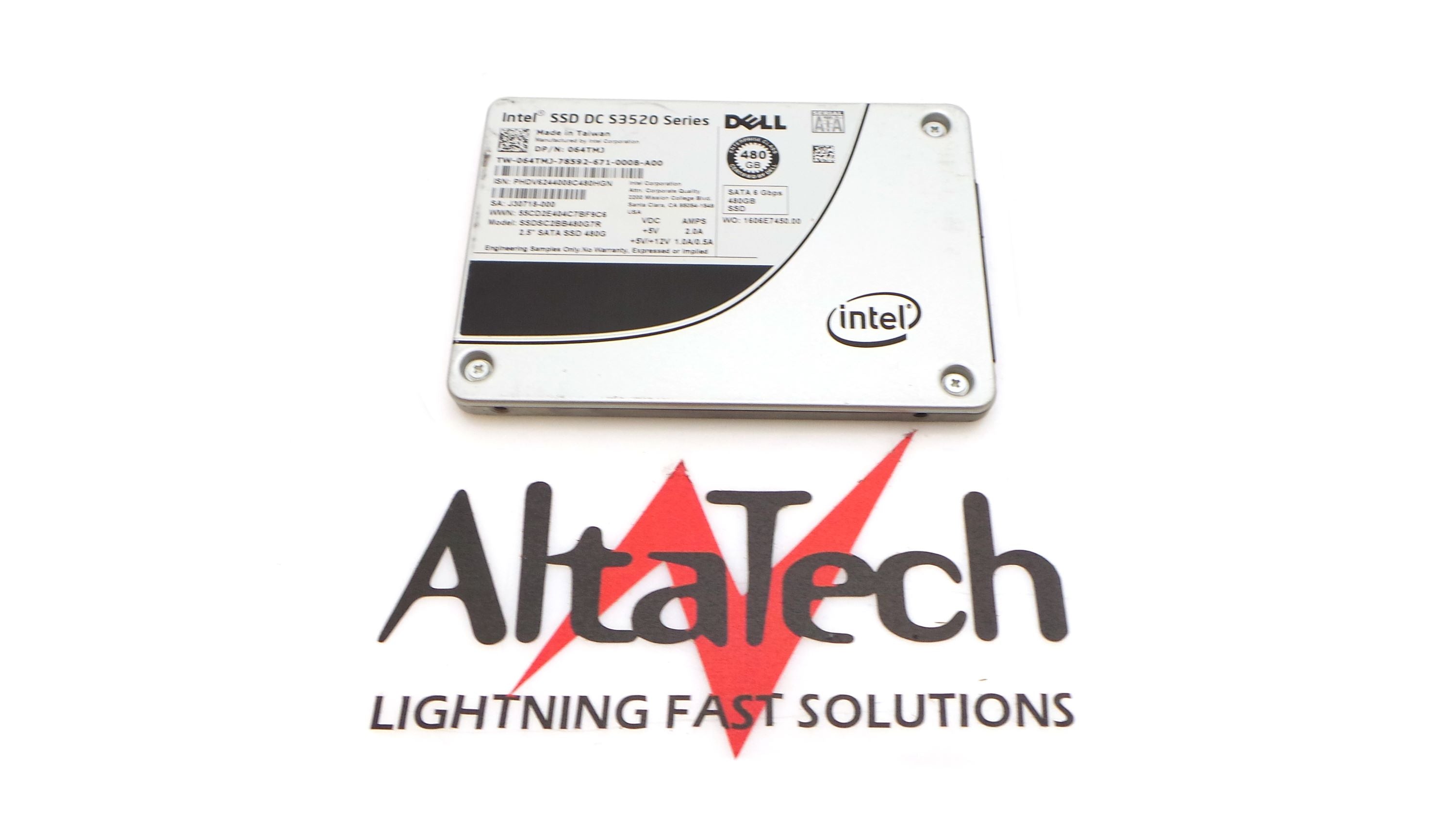 Dell 64TMJ 480GB SSD SATA 2.5" 6G RI