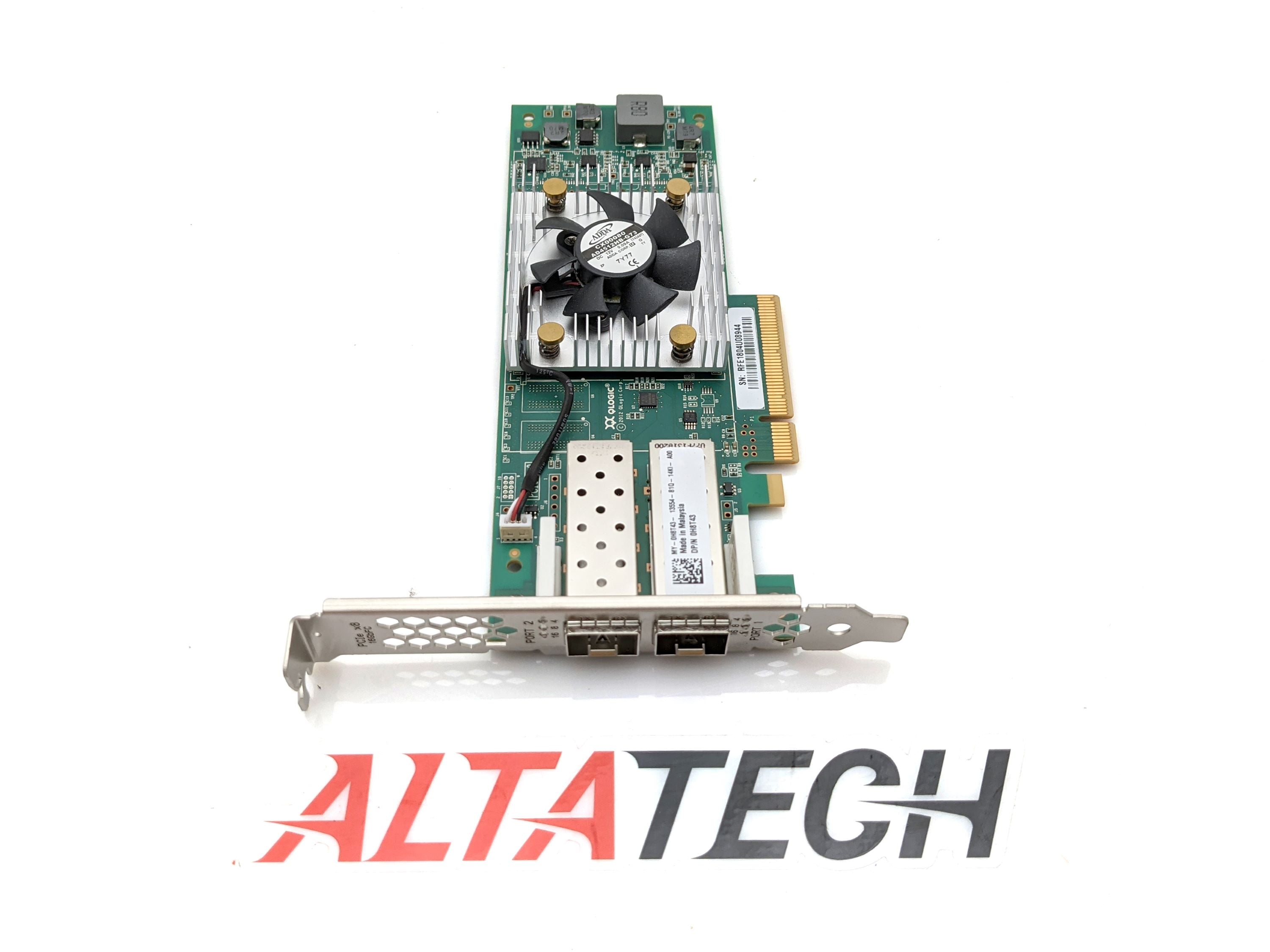 Dell 07FT0G 2-Port 16Gbps SFP+ FC HBA QLE2662