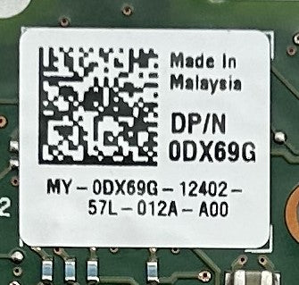 Dell DX69G INTEL X710-K DP 10G SFP+ RDNC M630