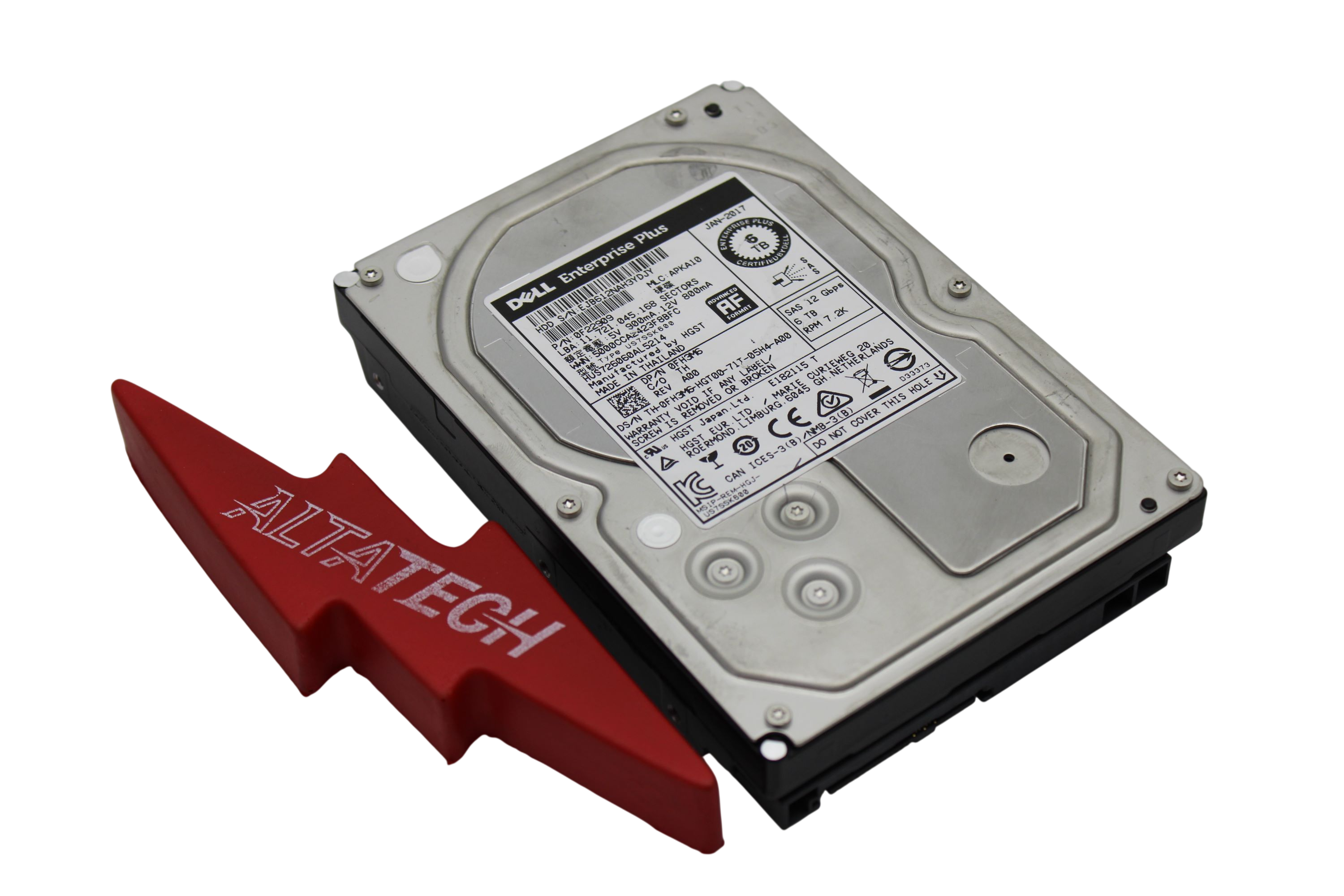 Dell FH3M6-CML 6TB 7.2K SAS 3.5 12G HUS726060AL5214 / 0F22909