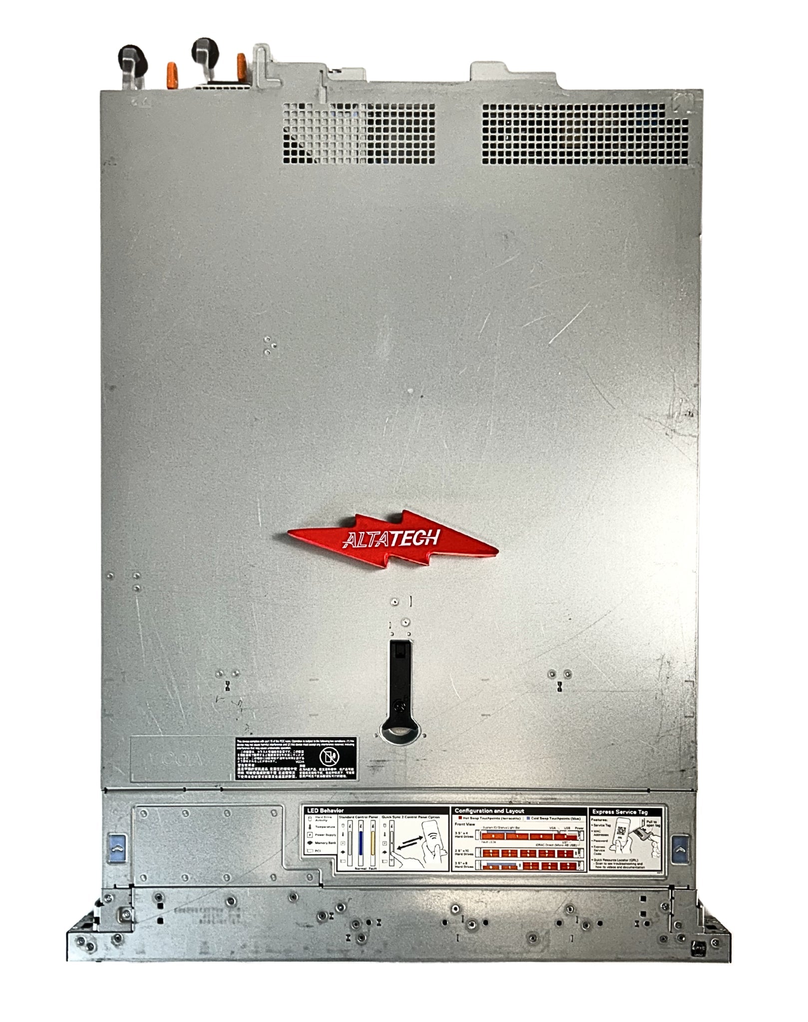 Dell PER6415-2.5-8HDD PowerEdge R6415 2.5X8HDD 1U CTO Server Chassis &