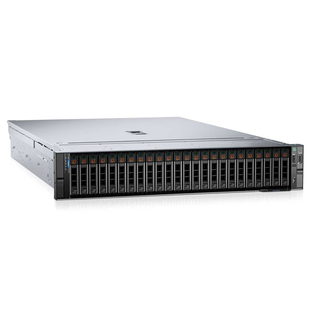 24x 2.5" NVMe Passive Rack Chassis | Refurbished Dell PowerEdge R760