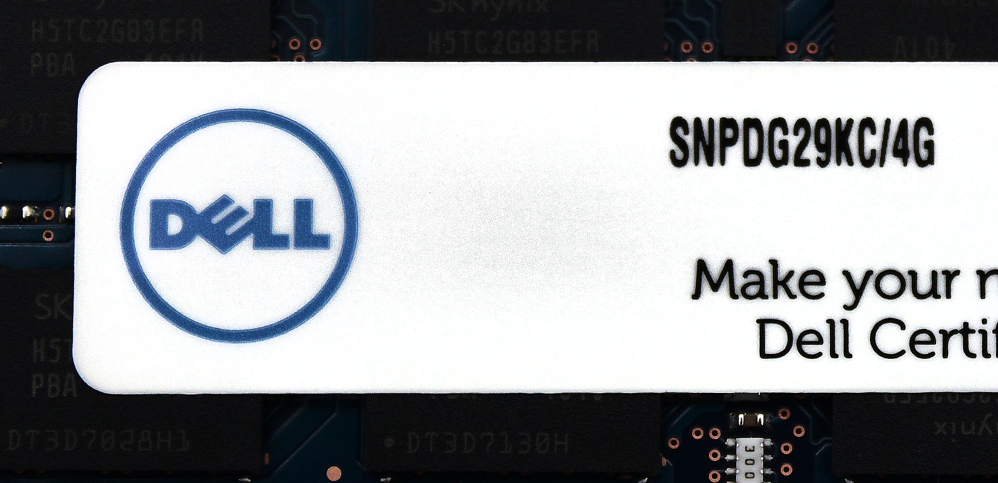 Dell REF_SNPDG29KC/4G 4GB PC3L-12800S DDR3-1600 2RX8 N-ECC SODIMM