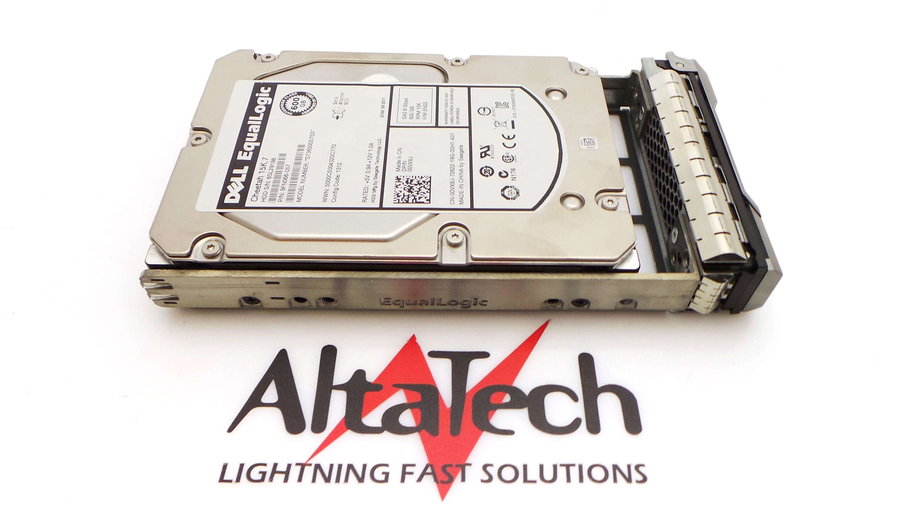 Dell RGJW5 EqualLogic 600GB 15K 3.5" 6G