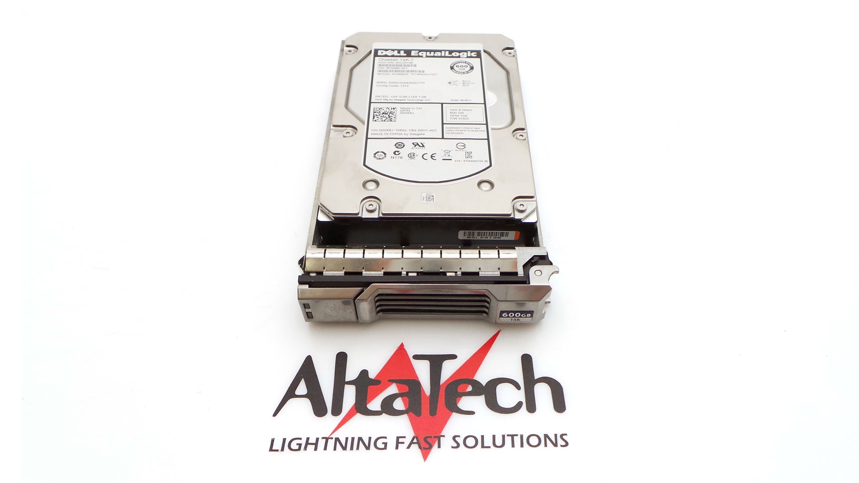 Dell RGJW5 EqualLogic 600GB 15K 3.5" 6G
