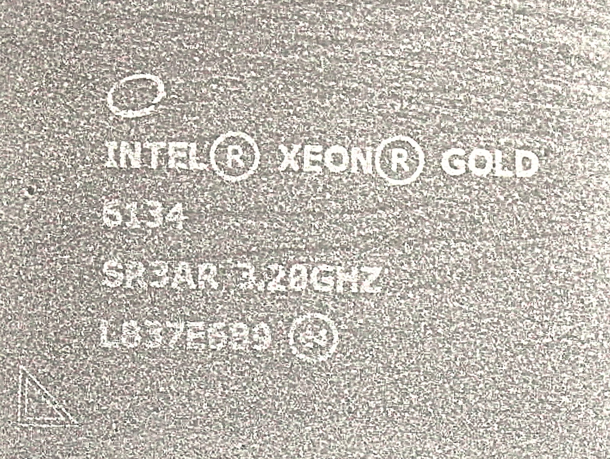 Dell SR3AR 3.2GHZ/24.75MB/130W/8C, AU 6134