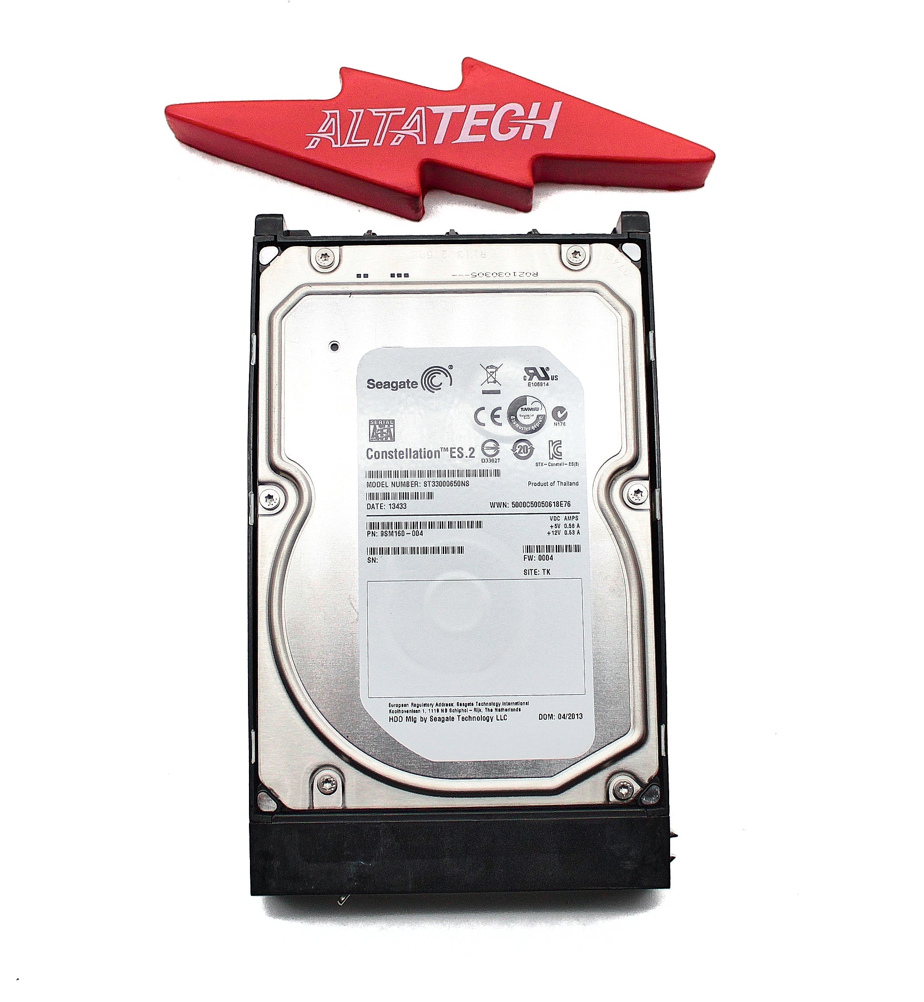 Dell ST33000650NS 3TB 7.2K SATA 3.5 6G EP ST33000650NS / 9SM160-036