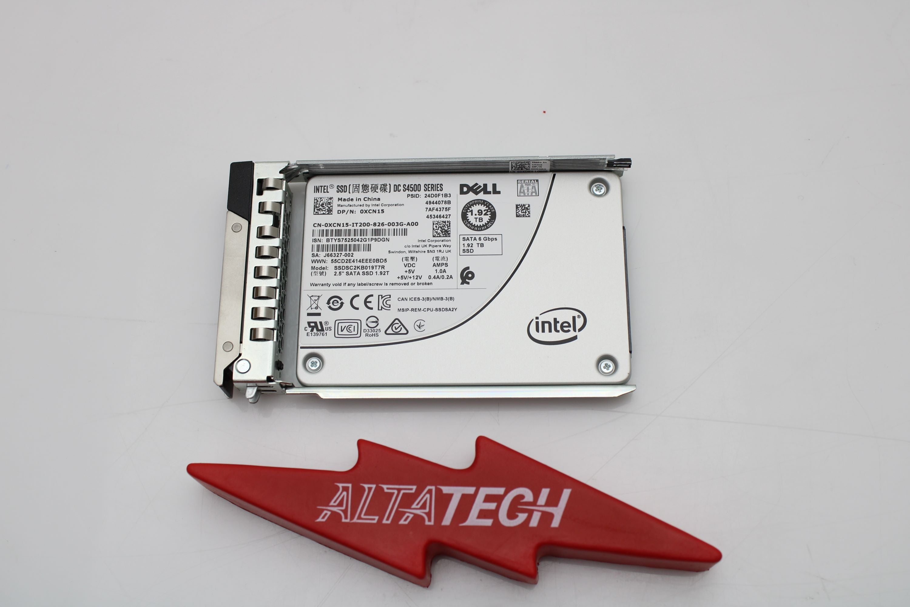 Dell 0TC8GD 1.92TB SSD SATA 2.5 6G RI S4500