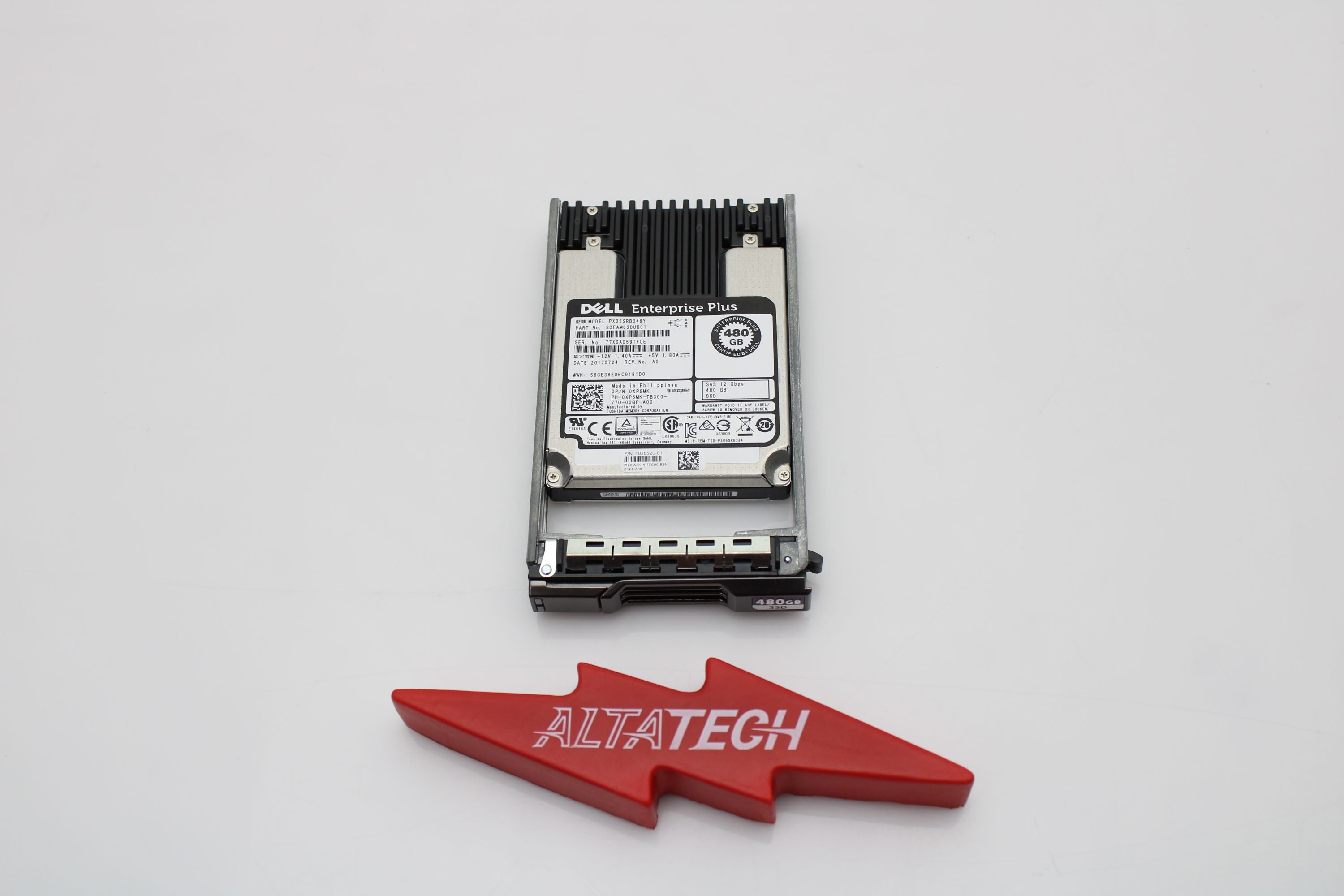Dell XP6MK-CML 480GB SSD SAS 2.5 12G RI