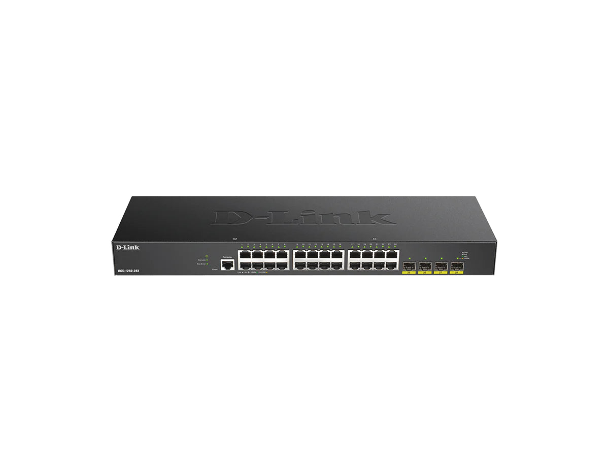 D-Link DGS-1250-28X 28 Port 10 Gigabit Smart Managed Switch