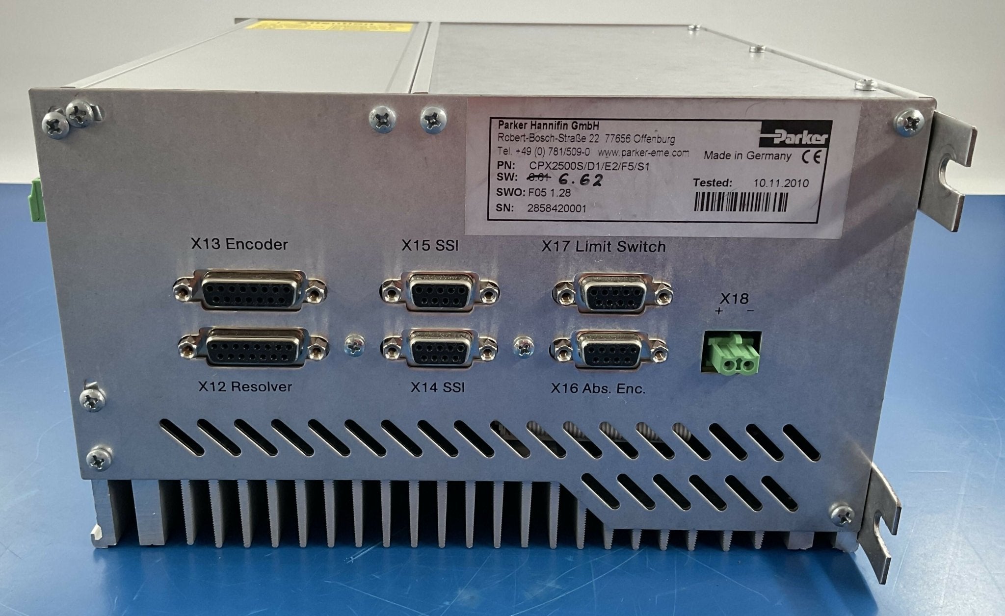 DIGITAL SERVO CONTROLLER (04810235/COMPAX2500D1/E2/F5/S1 PARKER/COMPAX