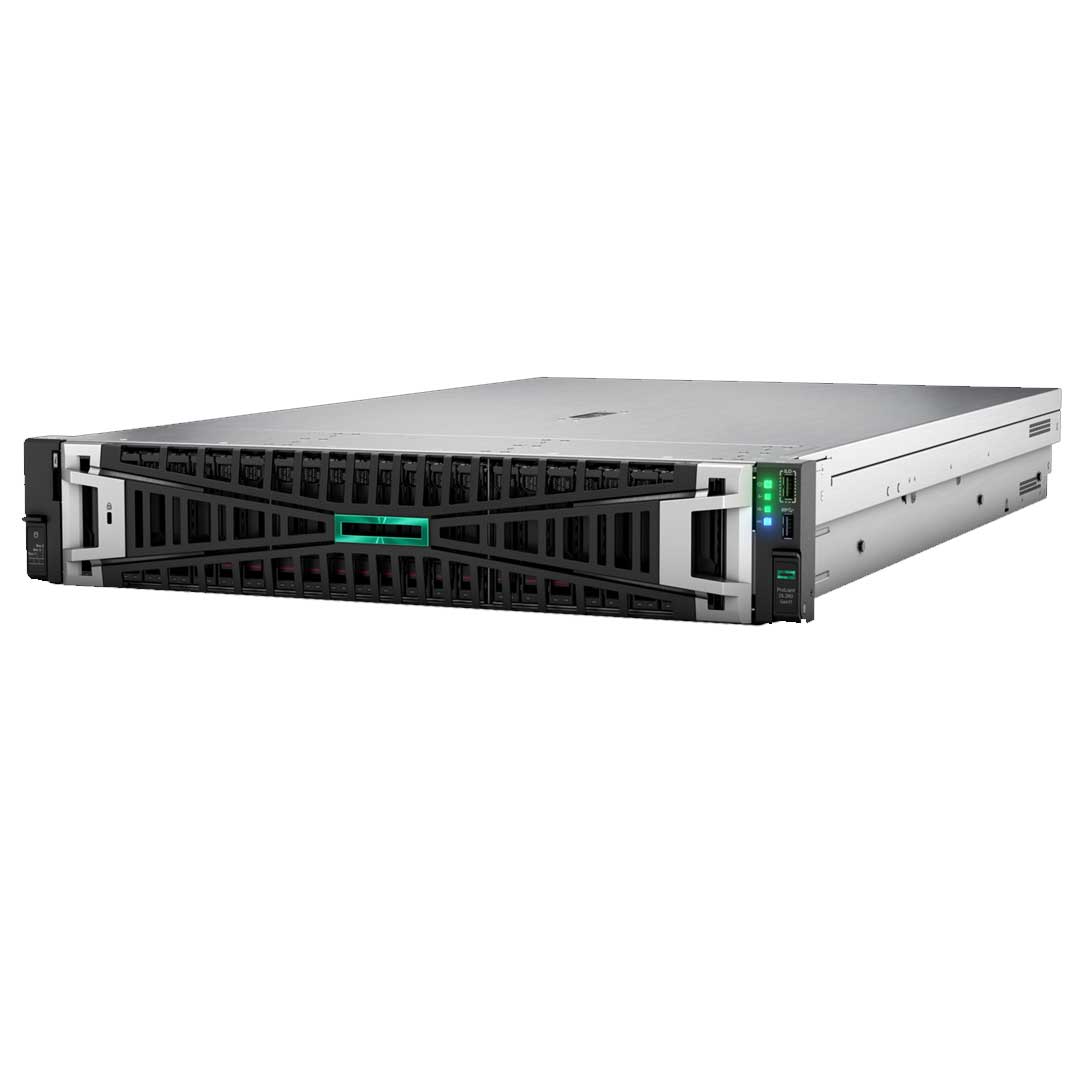 HPE ProLiant DL380 (G11) 5418Y 2.0GHz 24- Core 1P 64GB-R MR408I-O NC 8SFF 800W PS Server | P60638-B21