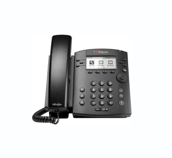 2200-48300-001 - Polycom VVX 301 6-Lines Dual-Port Ethernet IP Phone