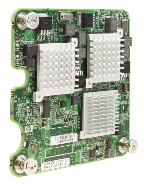 436011-001 - HP NC325M PCI-Express Quad Port Gigabit Ethernet Network Interface Card (NIC) for c-Class Blade Server
