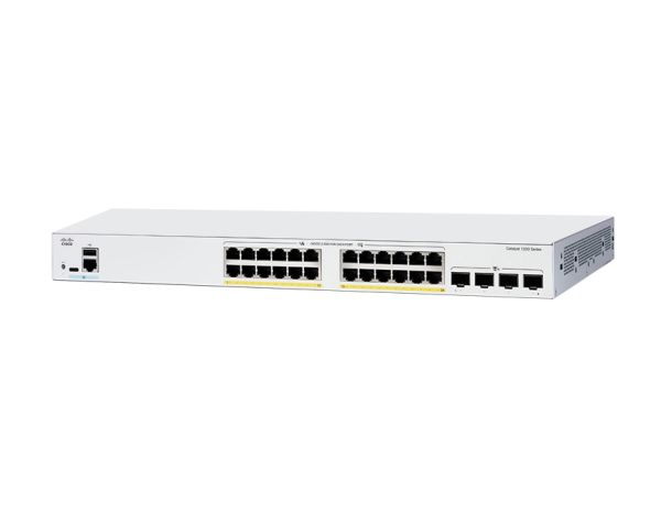 C1300-24P-4X - Cisco Catalyst 1300 24-Port Ge, Poe, 4X10G Sfp+