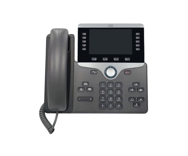 CP-8841-3PCC-K9 - Cisco 8841 5-Lines Dual-Port Ethernet 5-inch Color LCD Multiplatform Firmware IP Phone