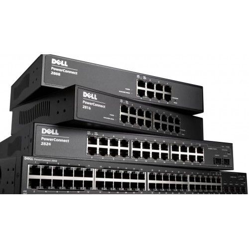 0MF379 - Dell PowerConnect 2716 16-Ports 10/100/1000 Ethernet Switch