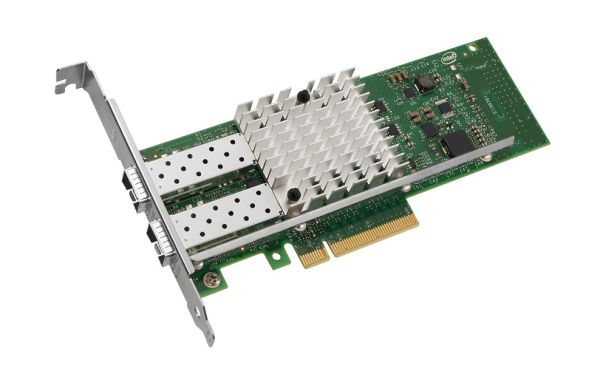 E10G42BTDA - Dell X520-DA2 Dual-Ports 1GbE Ethernet PCI-Express 2.0 x8 High Profile Converged Network Adapter (CNA)