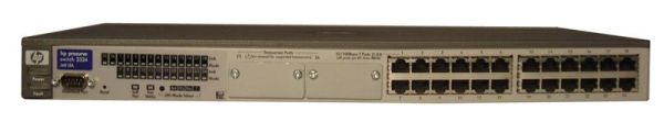 J4818AR - HP ProCurve 2324 24-Ports 10/100Base-TX Unmanaged Fast Ethernet Switch