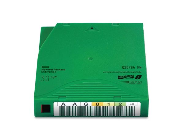 Q2078AN - Hpe Hpe Lto-8 30Tb Rw Non Cust Lbl 20 Crtg