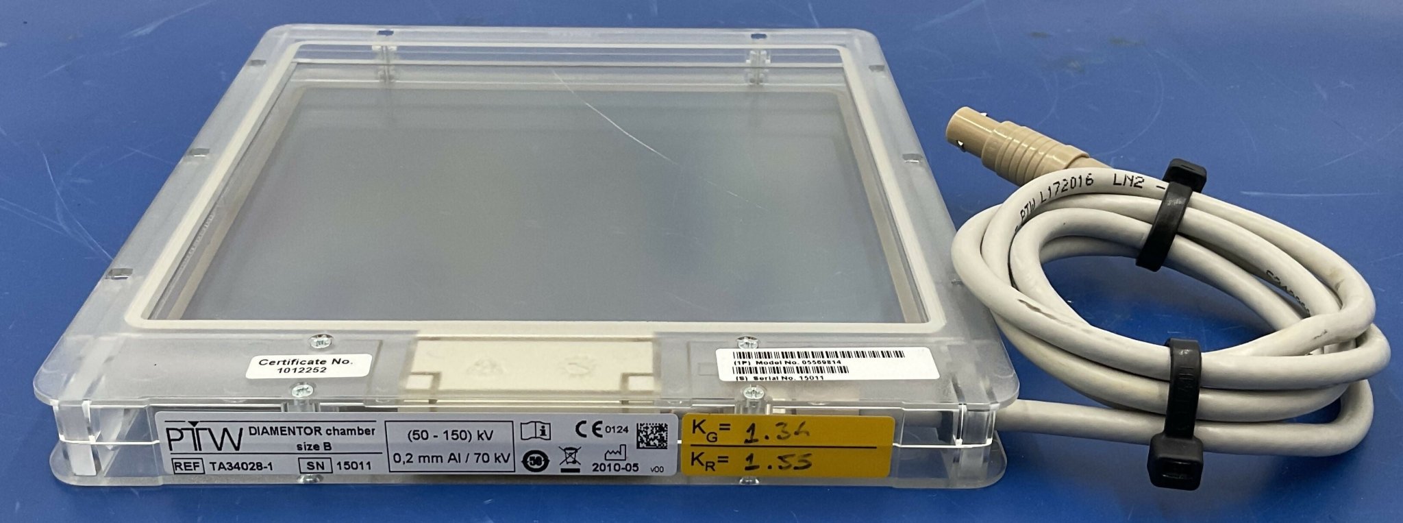 DOSE MEASURING CHAMBER WITH RAILS (05569814/5569814 SIEMENS