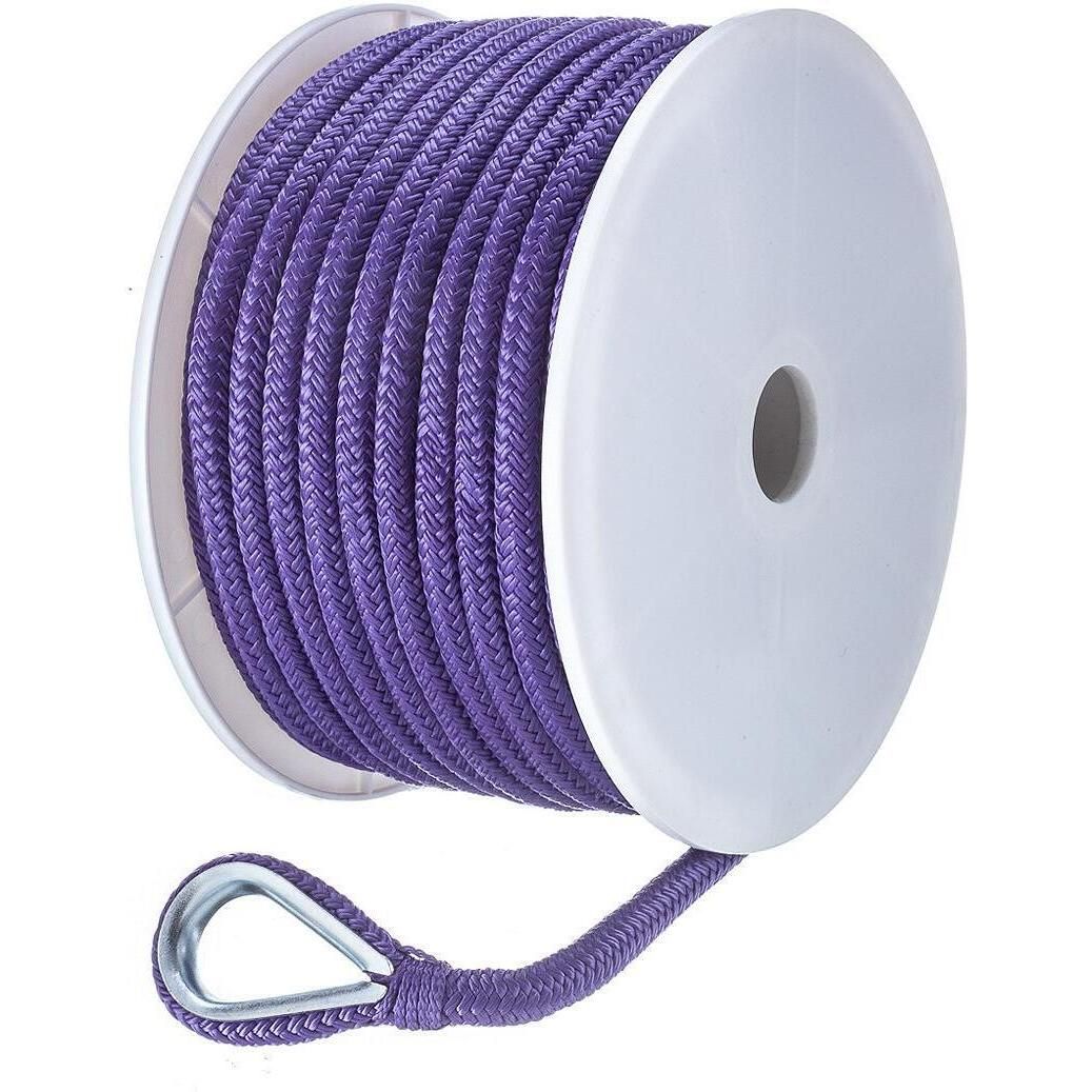 Seachoice Double Braid Nylon Boat Anchor Rope Line