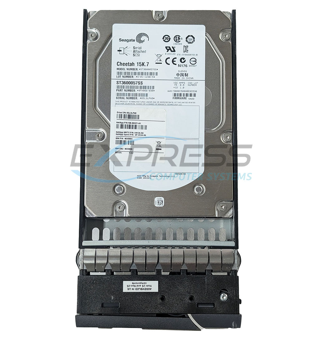 Netapp 3.5" 2TB 7.2K SATA 6Gbps HDD (108-00270) | X306A-R5