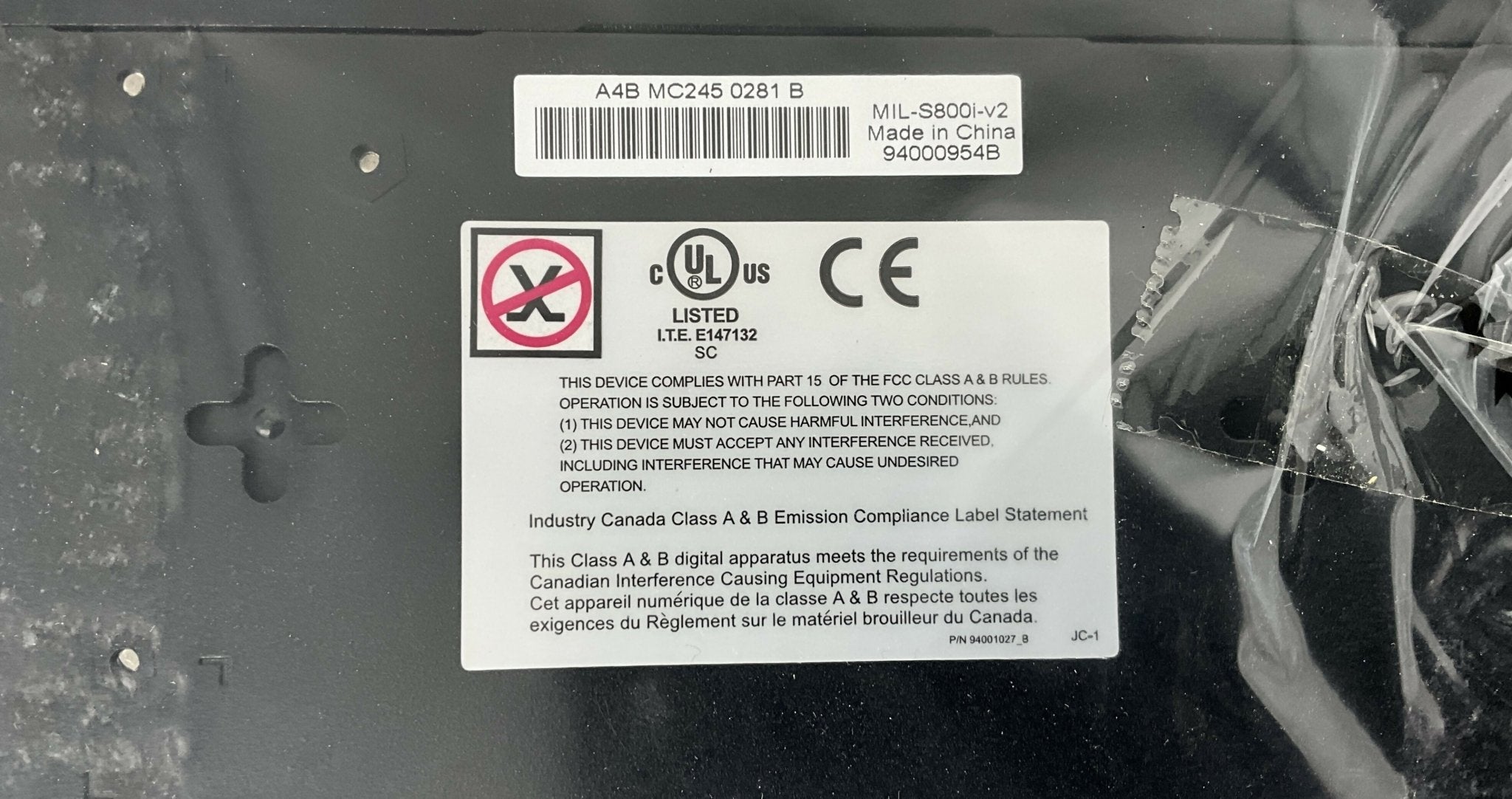E-NET SWITCH MILAN (MIL-S800i-V2/500-004598-2) /SIEMENSTRANSITION